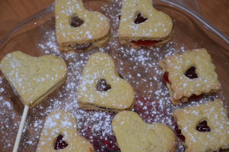 Biscotti di San Valentino alla pasta frolla