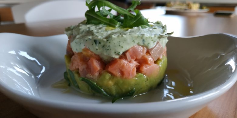 Tartare di filetto di salmone