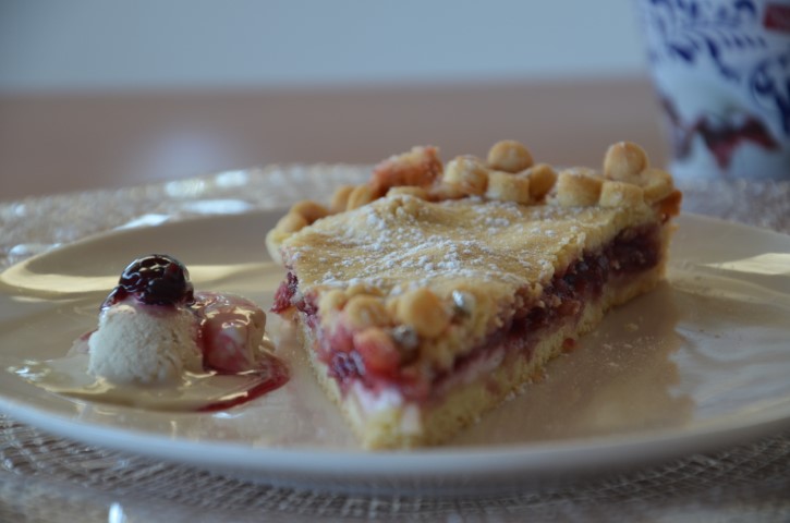 Crostata ricotta e amarene