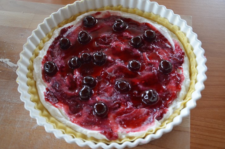 Crostata ricotta e amarene