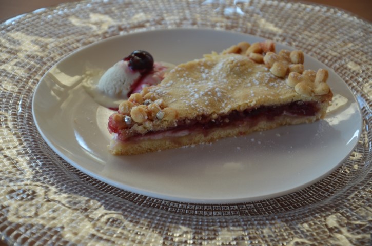 Crostata ricotta e amarene